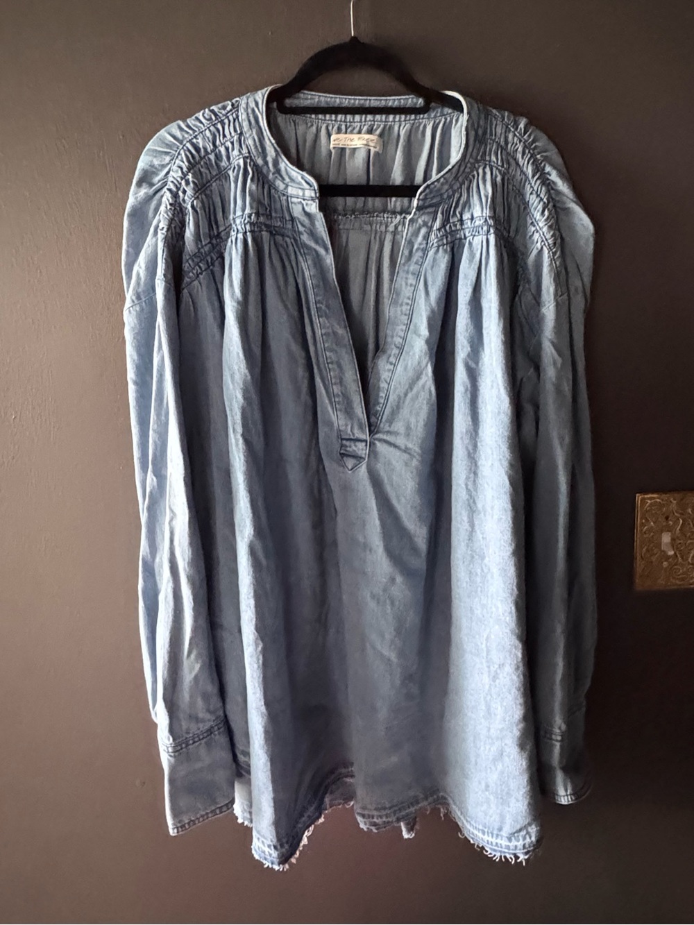 Free People We The Free Another Love Denim Tunic